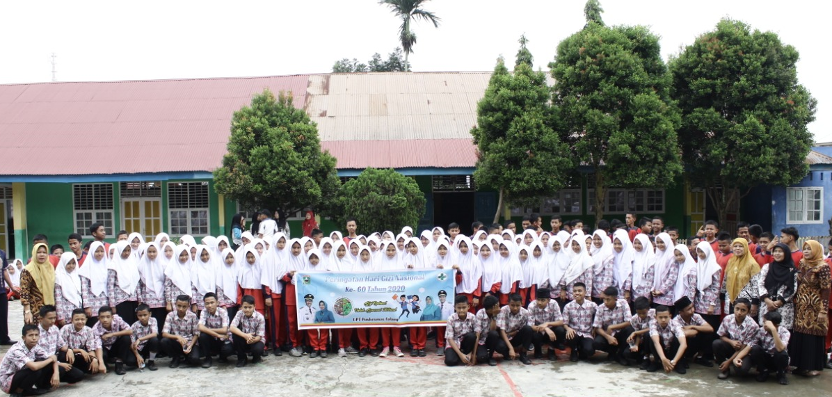 Peringatan Hari Gizi Nasional ke - 60  Tahun 2020 dengan Tema “Gizi Optimal Untuk Generasi Milenial”
