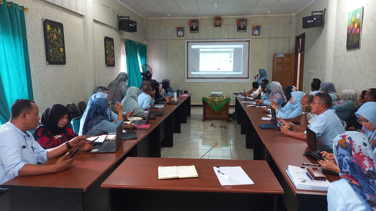 Pendampingan Penyusunan SKP dan Pelaporan Kinerja secara elektronik bagi ASN Dinas Kesehatan Kabupat